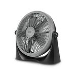 BLACK+DECKER 16 Inch High Velocity Floor Fan, Black