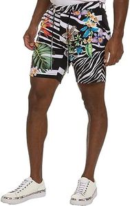 Robert Graham Men's The Ace Beach-to-bar Short, Multi, 32