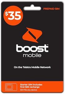 Boost Prepaid Sim Starter Pack $35