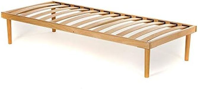 Materassimemory.eu Sommier double entièrement en bois de hêtre naturel de premier choix 80x190