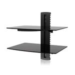 Ematic TV Wall Mount, Wall Mount Kit with 2 Shelves, Cable Organization for DVD Players, DVRs and Console Gaming Systems [ EMD212 ]