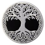 Yggdrasil The Tree of Life in Norse Patch Embroidered Badge Iron On Sew On Emblem