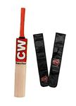 CW Smasher Kashmir Willow Cricket Bat Hard Tennis Play Bat Junior Size 4, 5,6 + Free Carry Case (4 for 7-9 Yr Old)