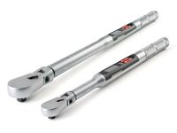 TEKTON 3/8, 1/2 Inch Drive 90-Tooth Flex Head Dual-Direction Electronic Torque Wrench Set, 2-Piece (10-100 ft-lb, 30-300 ft-lb) | TRQ98901