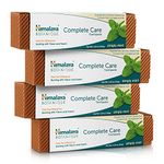 Himalaya Botanique Complete Care Toothpaste, Simply Mint, Plaque Reducer for Brighter Teeth and Fresh Breath, Natural, Fluoride-Free, SLS Free, Carrageenan Free & Gluten Free, Vegan, 150 g (5.29 oz), 4 Pack