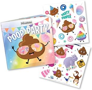 Poop Party Potty Training Adventure Book and Sticker Set to Get Kids Excited About Toilet Training