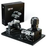 Nifeliz Cameras Building Set for Build and Display, Creative Gift for Photographers, Collectible Cameras Model for Display, Creative Activity or Gift for Adults (2,109PCS, NF10277)