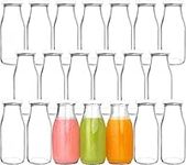 QAPPDA 12 oz Glass Bottles, Glass M