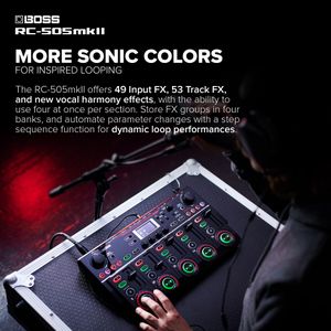 BOSS RC-505MKII Loop Station – Tabletop Performance Looper