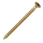 TIMCO C2 Strong-Fix Multi-Purpose Premium Countersunk Gold Woodscrews - 4.0 x 70 - Box of 200