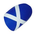 Chix Nails Nail Wraps Scottish Flag Scotland Blue White Saint Andrew's Cross Fingers Toes Vinyl Foils