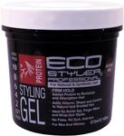 Eco Style Styling Gel Super Protein, Black, 16 Ounce