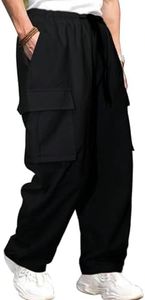 GRECIILOOKS Regular Fit Track Pant for Men (Gl-Tp-1014-Xl-Black)