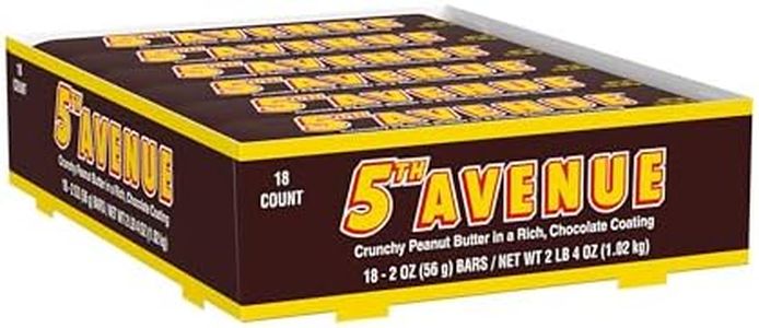 Hershey's 5th Avenue Chocolate Peanut Butter Candy Bar (Pack of 18)