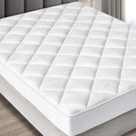 Luxurious Daybed Mattress Pad Fitted Down Alternative Mattress Cover, 100% Cotton Cover 300 TC Quilted and Breathable - Daybed 33x75 (Cot)