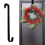 15'' Door Hanger for Wreath Front Door Wreath Hanger for Front Door Wreath Hangers Over The Door Wreath Hanger Door Hanger Hooks for Hanging Hats,Clothes