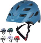 Bilaki Kids Bike Helmet, Adjustable Youth Boys Girls Helmets for Ages 3-5-8-14 Years (50-57cm), Child Helmet with Visor and LED Light, Lightweight Multi-Sport Bicycle Scooter Skate Cycling Helmets