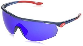 Under Armour Men's UA 0003/G/S Special Shape Sunglasses, Blue/Blue Multi, 99mm, 1mm