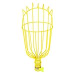 RSP HOME DECOR Fruit Picker, Gardening Metal Fruit Picker with Adjustable Pole, Fixing Clamp, Basket for Garden/Farm, Mango, Coconut Plucker