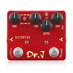 JOYO Distortion Pedal of Classic Modded Early 80s Screaming Distortion Effect for Electric Guitar High-end Edition Dr.J Series (D59)