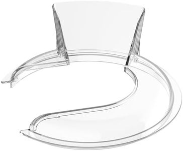 GVODE Protector de vertido para KitchenAid batidora 4,5 y 5 Quart con cabezal basculante, protección contra salpicaduras transparente, perfecto para tazón de KitchenAid