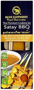 Blue Elephant Brand, Royal Thai Cuisine, Thai Premium Cooking Set, SATAY BBQ size 180g