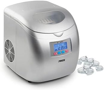 Máquina de cubitos de hielo Princess 283069 – Capacidad de 2,8 litros – 3 tamaños