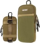 OneTigris Cell Phone Holster - Belt Holder Molle Pouch Cell Holder for Belt with Loop, Cell Pouches for Screen Size 4.7"-6.7"