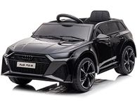Kids Licensed Audi RS 6 Avant Performance 12V Battery/Electric Ride on Car (Black)