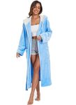 Womens Flannel Bathrobe