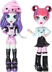 Off The Hook Style BFFs, Brooklyn & Alexis (Concert), 4" Small Dolls with Mix & Match Fashions & Accessories, for Girls Aged 5 & Up