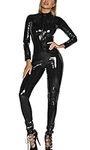 Panegy Women's Leather Catsuit One 
