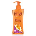 Lotus Herbals Safe Sun UV Protect Body Lotion SPF 25 PA+++ Calendula Normal to Dry skin 250ml,White