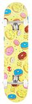 Venom Skateboards - Doughnuts - Skateboards for Beginners Skateboards for Teens/adults/Boys/Skateboards for Girls/Kids Skateboard Complete Full Size Skate Board - 7.75"/31.25"