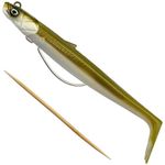 SAVAGE GEAR Ralistic Soft Bait Lure SANDEEL V2 Weedless 13cm/31g