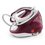 Tefal High Pressure Steam Generator Iron, Pro Express Protect, white & Burgundy, GV9220