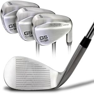 GoSports Illegal Max Spin Golf Wedge Set - Men's Right Handed Sand, Lob, Gap Wedge