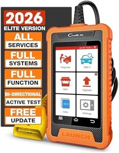 2025 Launch Creader Elite OBD2 Scanner for Honda Acura, Full System Bi-Directional Diagnostic Scan Tool, Full Reset Code Reader, AUTO VIN, Battery Registration, Injector Coding, Lifetime F-Ree Update