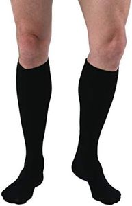 JOBST Relief 30-40 mmHg Compression Socks, Knee High, Closed Toe, Black, Petite Medium