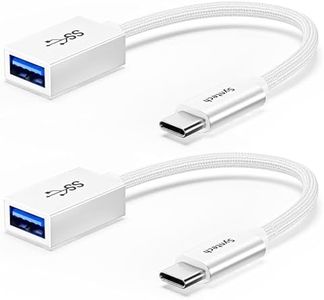 Syntech USB C to USB Adapter, 2 Pack USB C to USB3 Adapter,USB Type C to USB,Thunderbolt 3 to USB Female Adapter OTG Cable