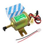 W8sunjs Universal 12V Heavy Duty Electric Fuel Pump Metal Solid Petrol 12 Volts
