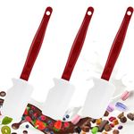 Rubber Spatulas High Heat Resistant Silicone Scraper Spoon Commercial Spatula for Cooking, Rubber Spatula Set (3 x 10 Spatulas)