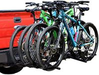 Young 4-Bike Rack Hitch Mount Platf