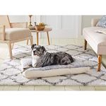 Home Dynamix Shabby Chic Cameron Bohemian Pet Bed Gusset, Medallion Ivory/Blue 24" x 36"