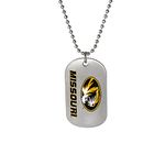 Fan Frenzy Gifts University of Missouri Tigers Dog Tag