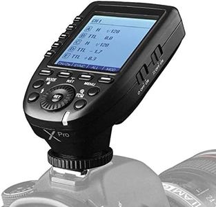 GODOX XPro-C Wireless Flash Trigger for Canon E-TTL Camera 2.4G Wireless X System HSS 1/8000s, LCD Screen Design 5 Dedicated Group Buttons 11 Customizable Functions