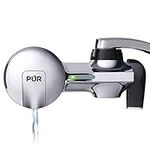 PUR Plus Faucet Mount Water Filtration System with Bluetooth, Chrome – Horizontal Faucet Mount for Crisp, Refreshing Water, PFM800HX