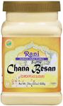 Rani Chana Besan (Chickpeas Flour, Gram) 32oz (2lbs) 908g PET Jar ~ All Natural | Vegan | Gluten Friendly | Non-GMO | Indian Origin