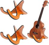 2Pack Wooden Ukulele Stand, Wooden 