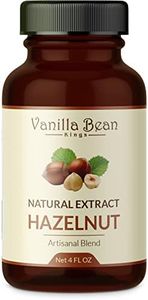 Natural Hazelnut Extract for Baking and Flavoring - 4 OZ - Premium Quality Natural Flavors for Baked Goods, Desserts, & Cooking